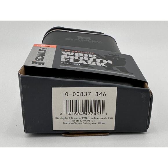 Classic Easy Fill Wide Mouth Flask | 8 OZ | CLASSIC BLACK - Picture 7 of 7